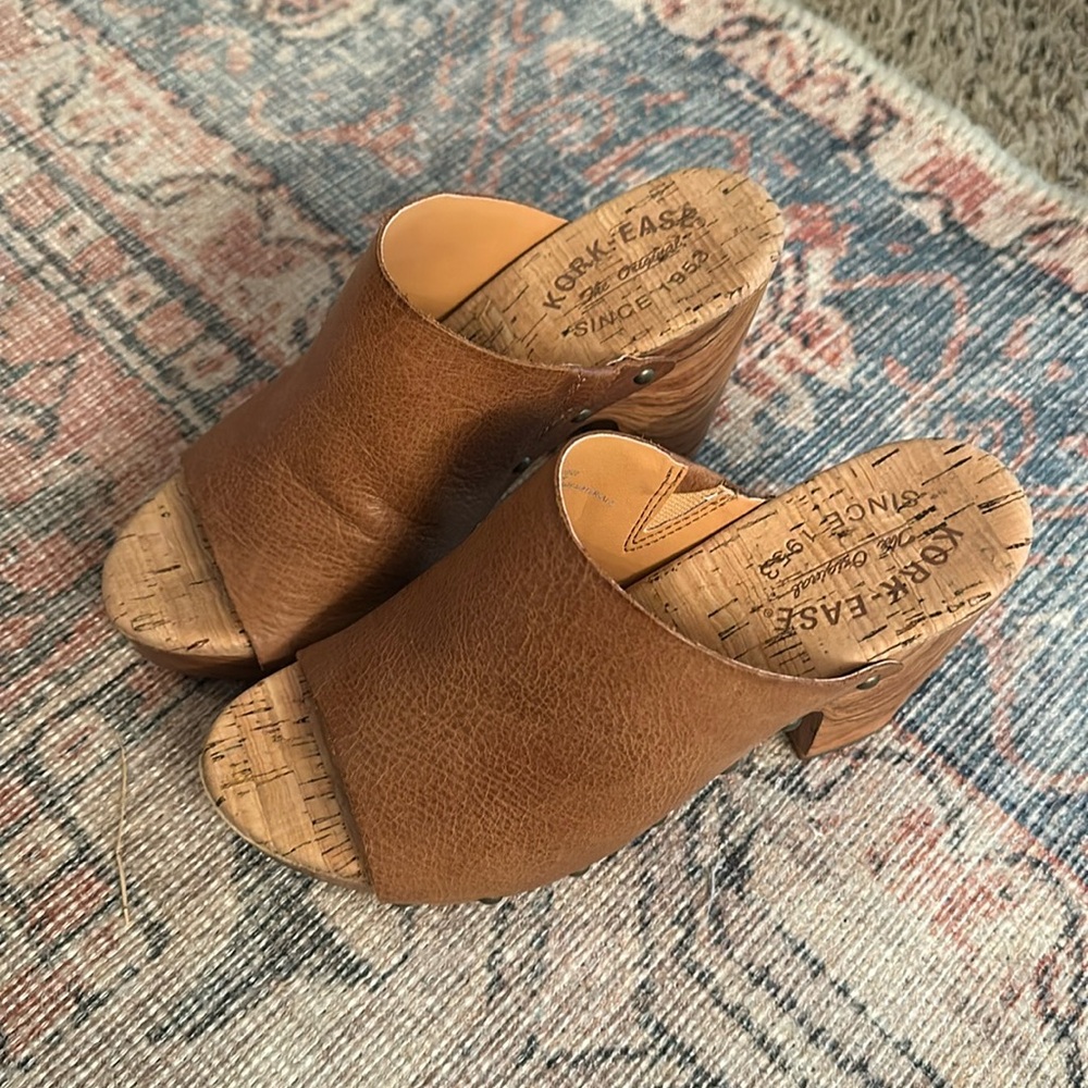 Kork Ease leather heels